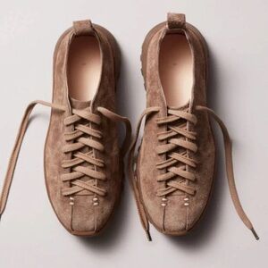 $550 FEIT Taupe Latex Walker Sneakers Sz 6 7/140 reissue Limited Handmade